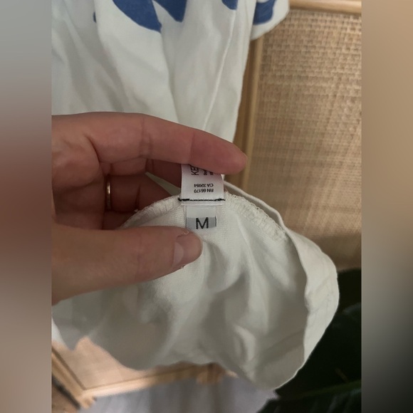 Free People The Bureau Hibiscus Oversized Tee - Picture 9 of 9